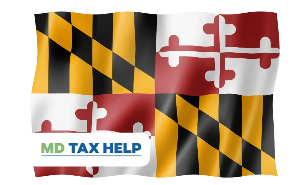 MD TAX HELP - TAX RESOLUTION SPECIALIST - SERVICE AREA - MARYLAND FLAG